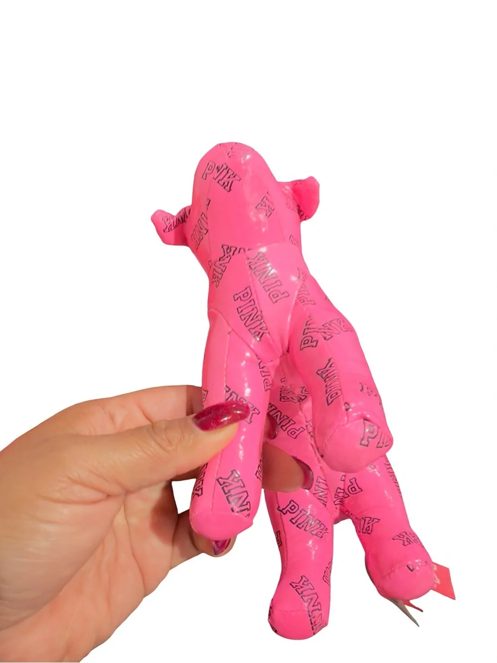 Victoria's Secret Pink Logo Plush Dog Toy